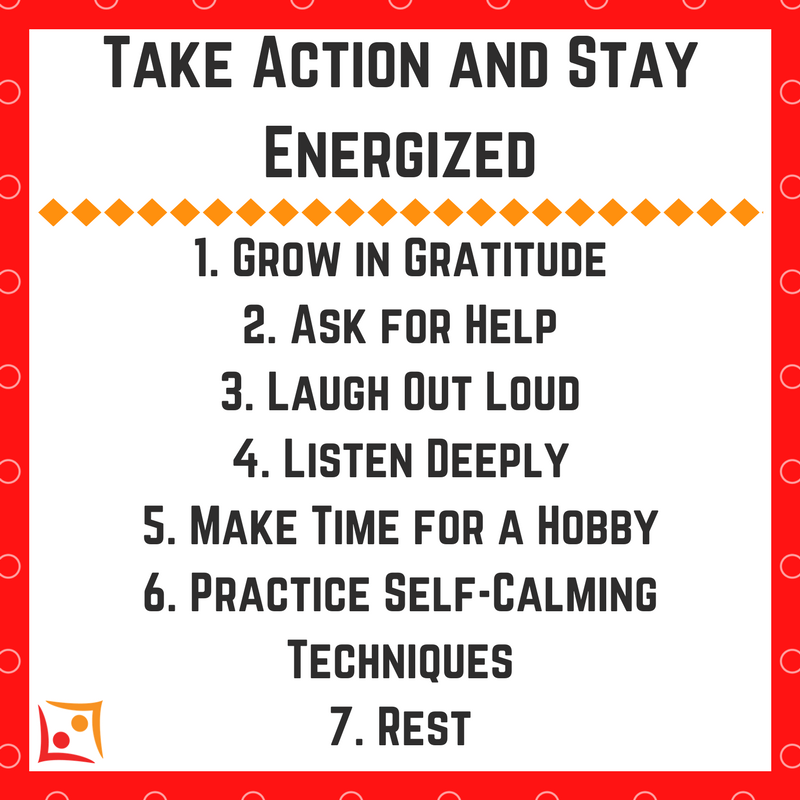 Take Action and Stay Energized