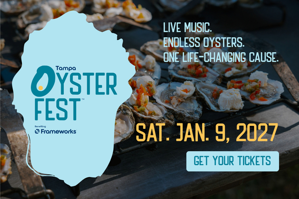Tampa Oyster Fest is January 9, 2027. Get your tickets now.